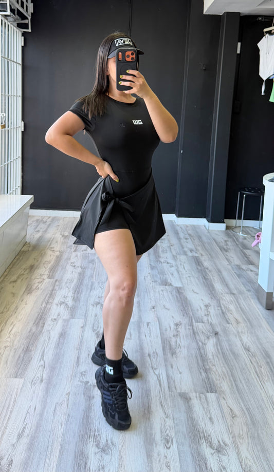 Black Skort Dress