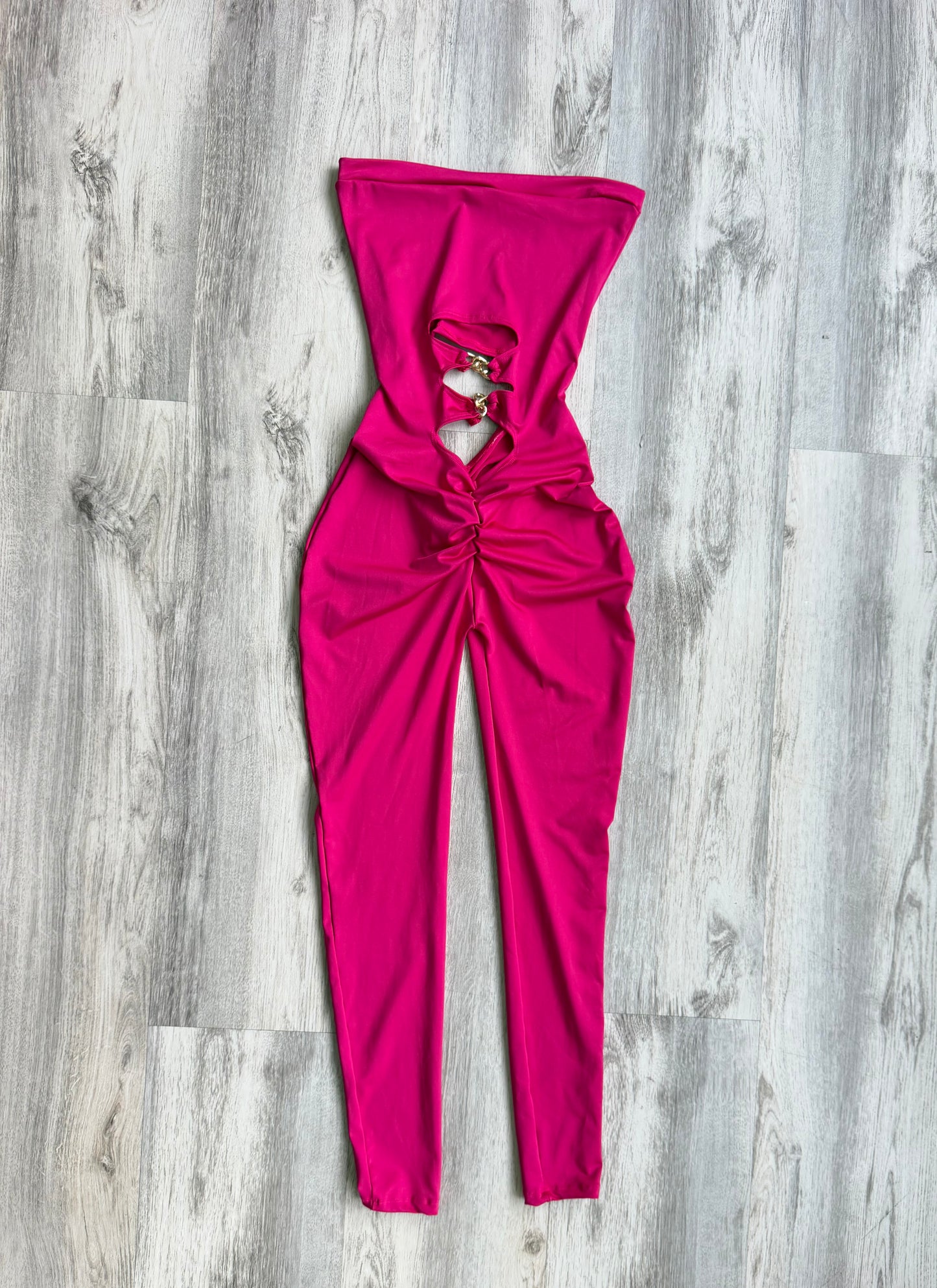 Strapless jumpsuit