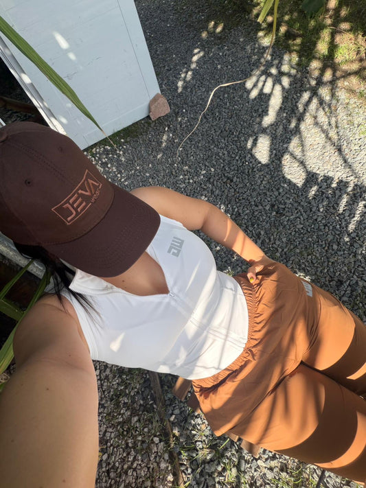 Caramel Matching Sweatpants Set