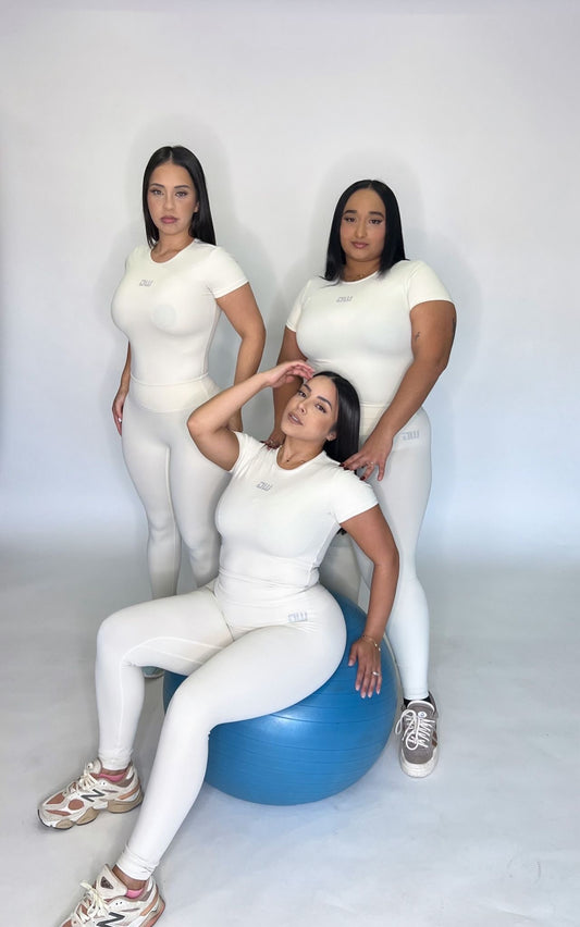 Bone Short Sleeve Long Set