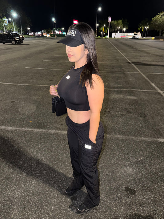 Black Sweatpants Set