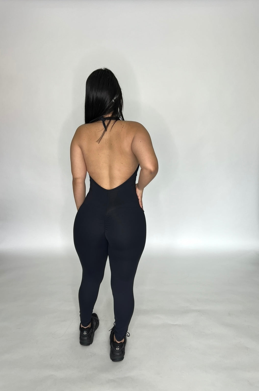 Vane basic black jumpsuits