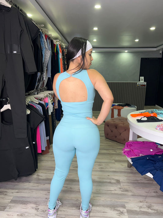 Lightblue Long Set