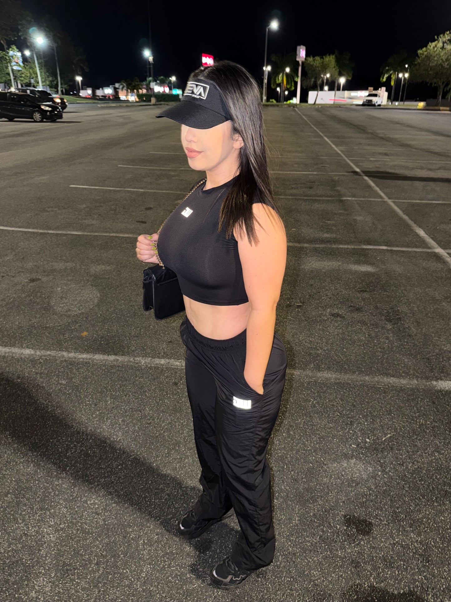 Black Sweatpants Set