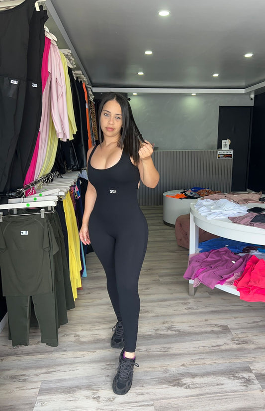 Blacky Scrunch Butt Jumpsuit