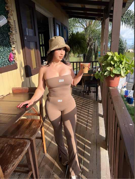 Caramel Strapless Set