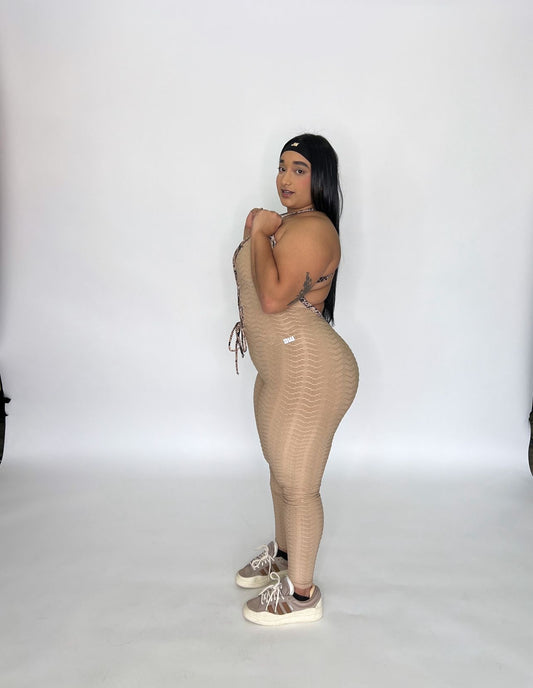 Nude Long Jumpsuit