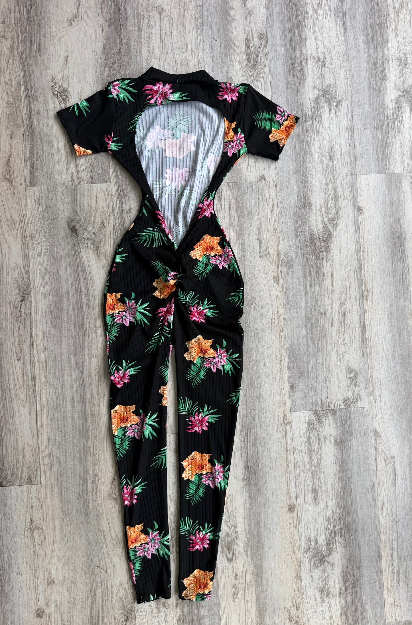 Floral gala jumpsuit