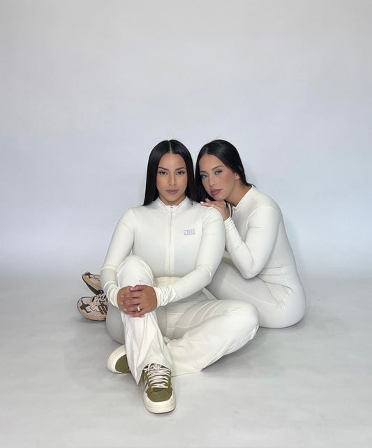 Vanilla Cream Bellbottom Jumpsuit