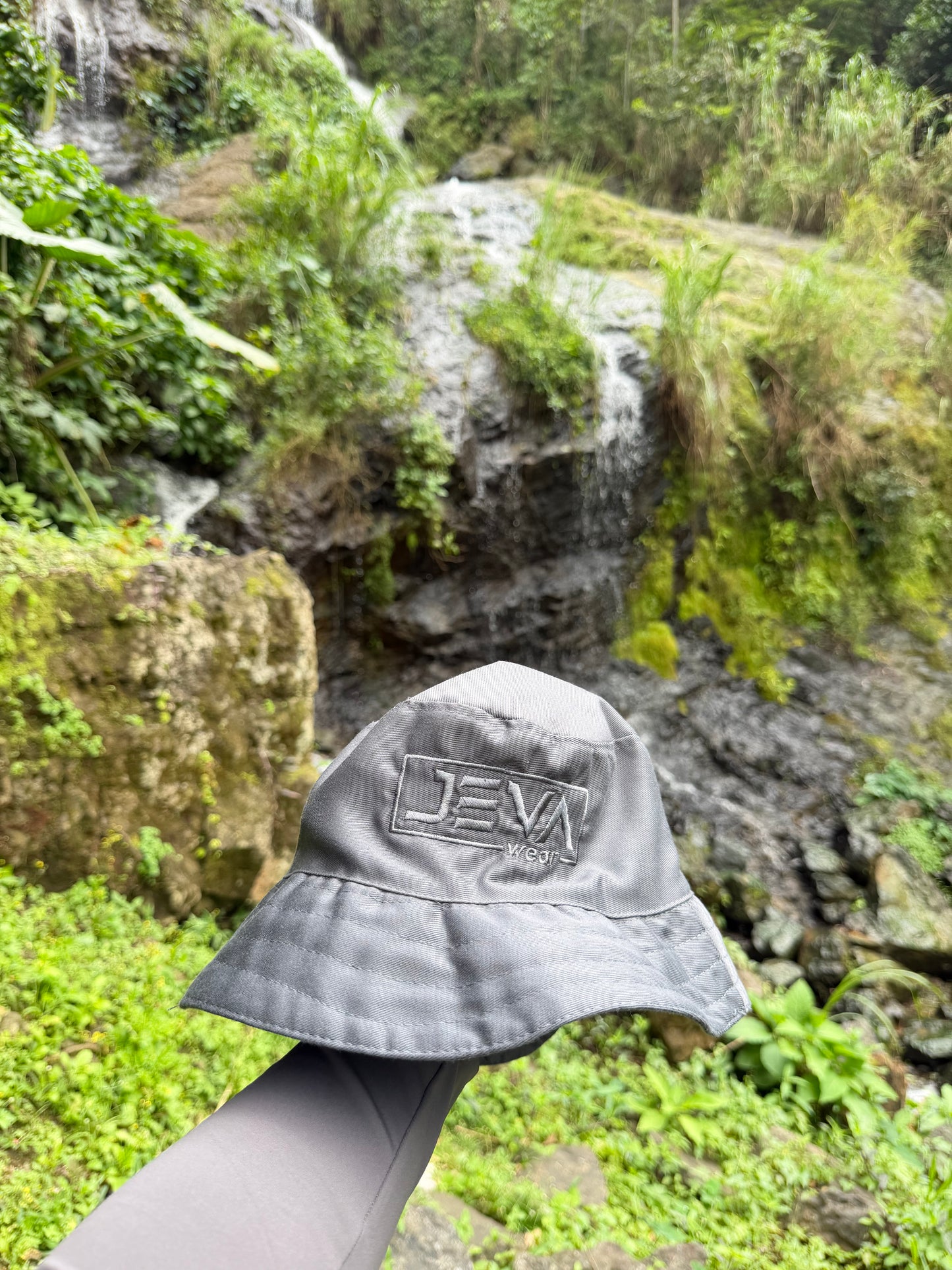 Bucket hat gris