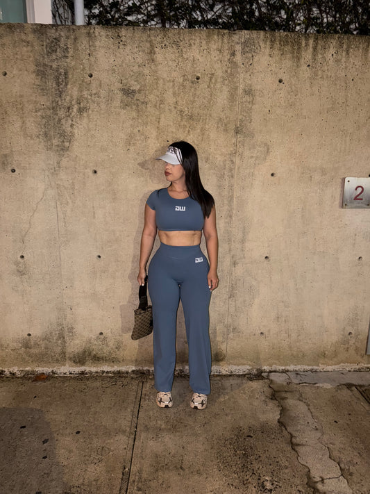 SET 2 PIECES Manga corta PALAZZO