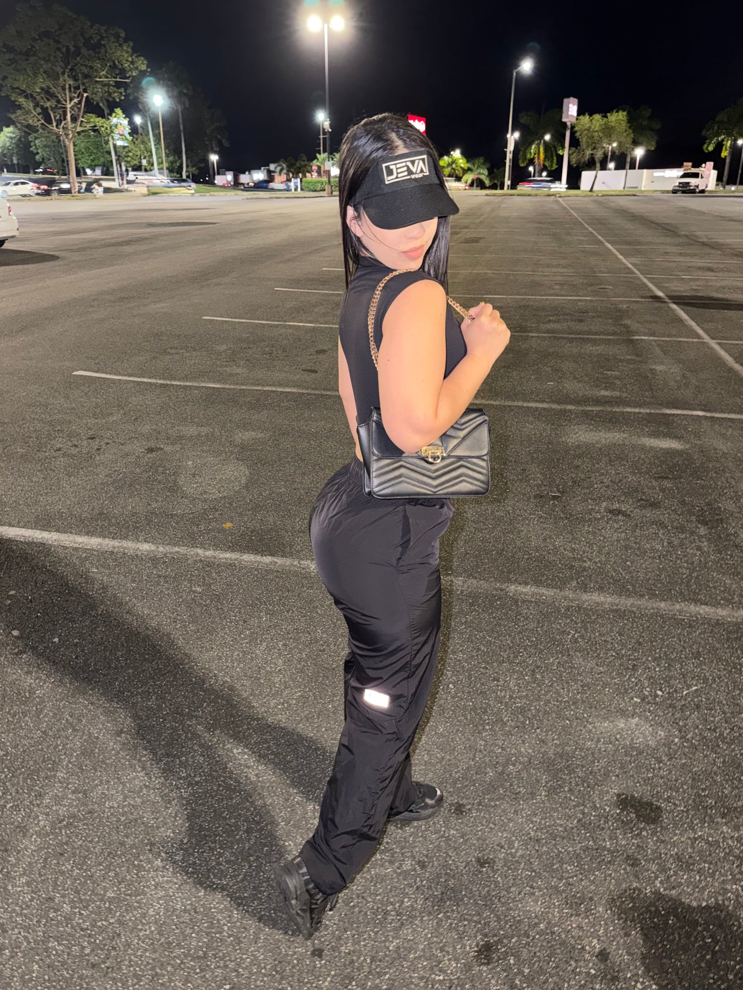 Black Sweatpants Set