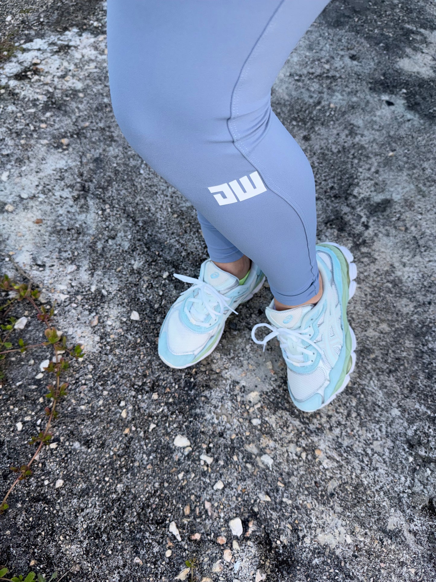 Lightblue Long-Sleeve Long Jumpsuit