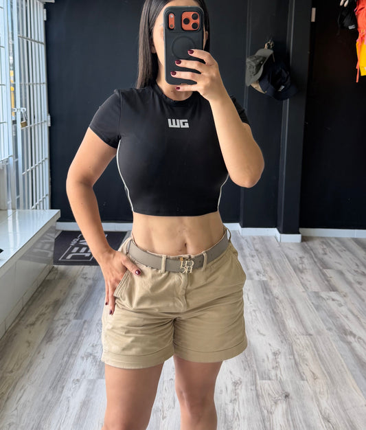 Top Short Sleeve Black