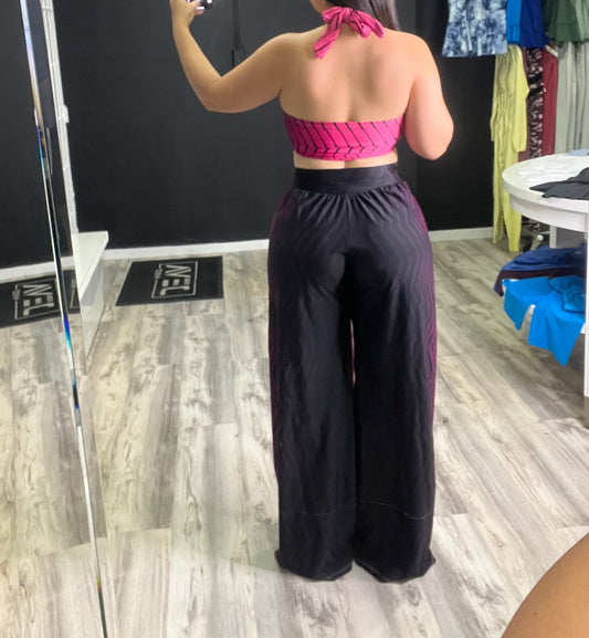Pink/Black Palazzo GALA Set