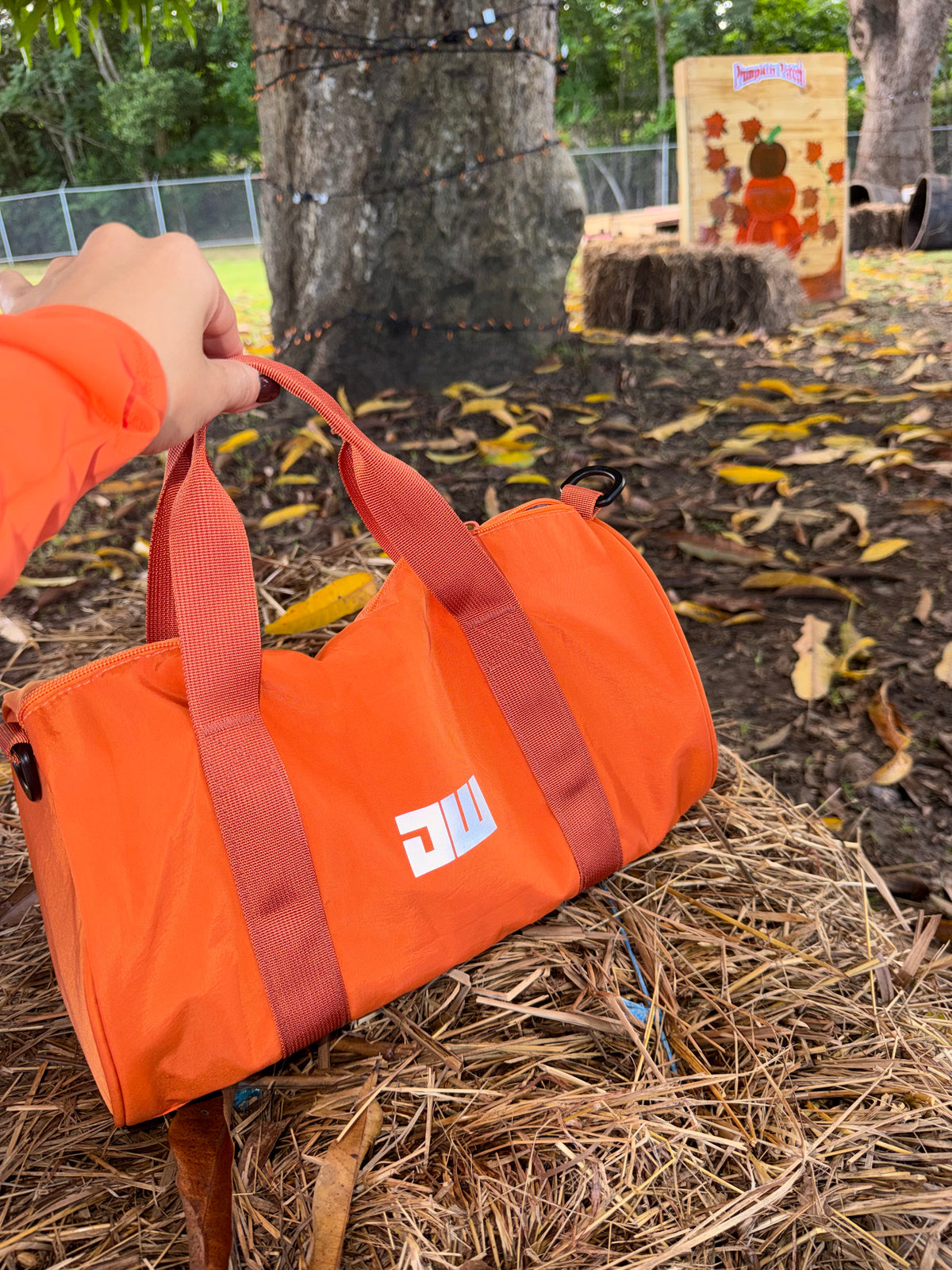 Orange Backpack