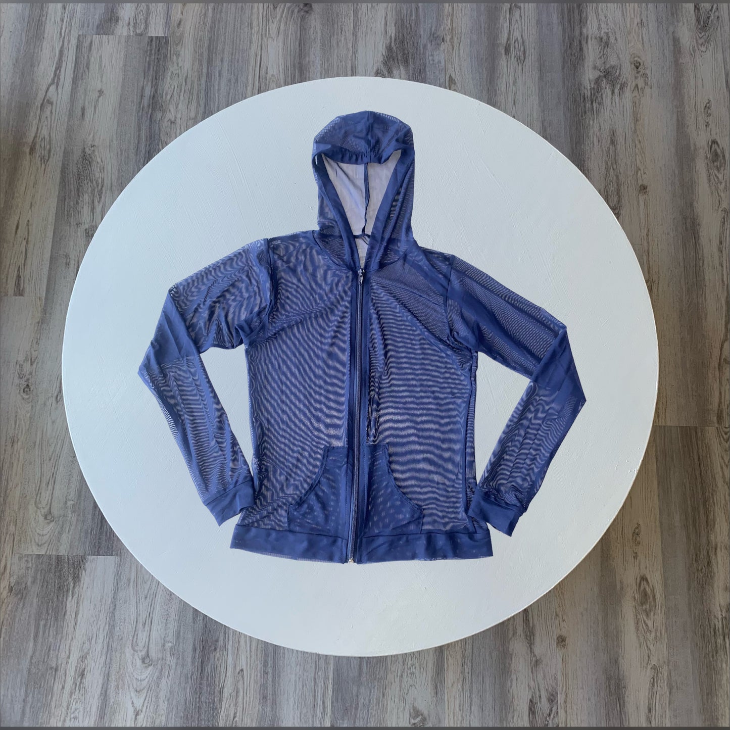 Navy Transparent Jacket