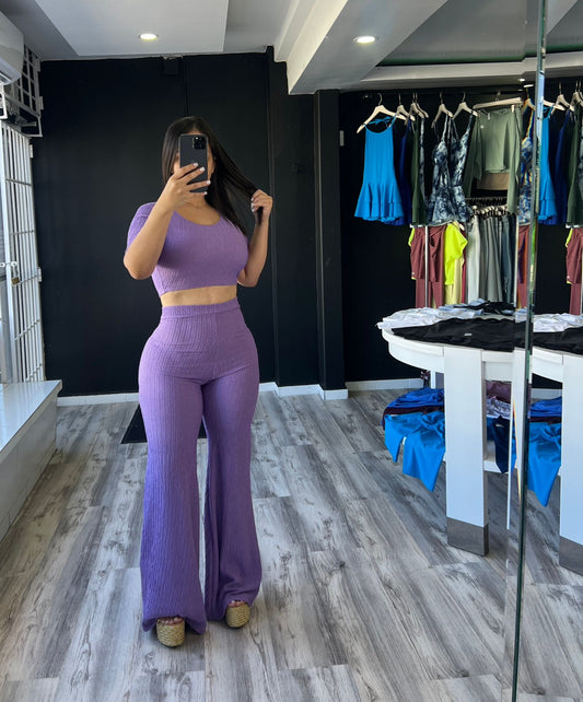 Lilac Palazzo GALA Set