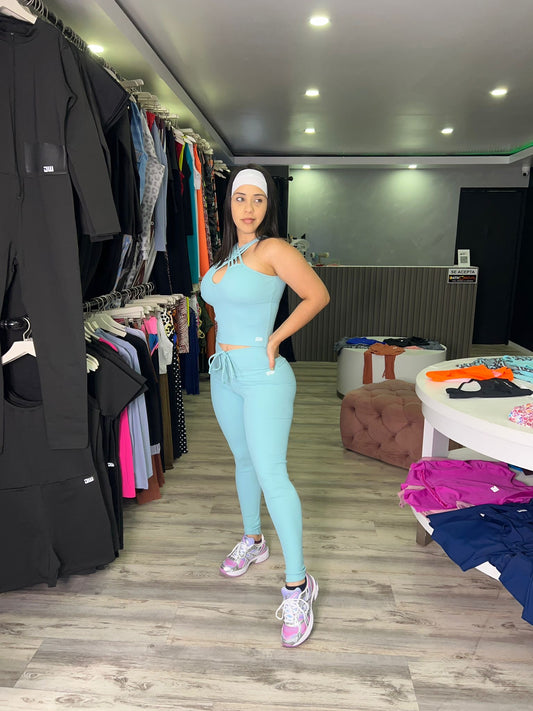 Lightblue Long Set