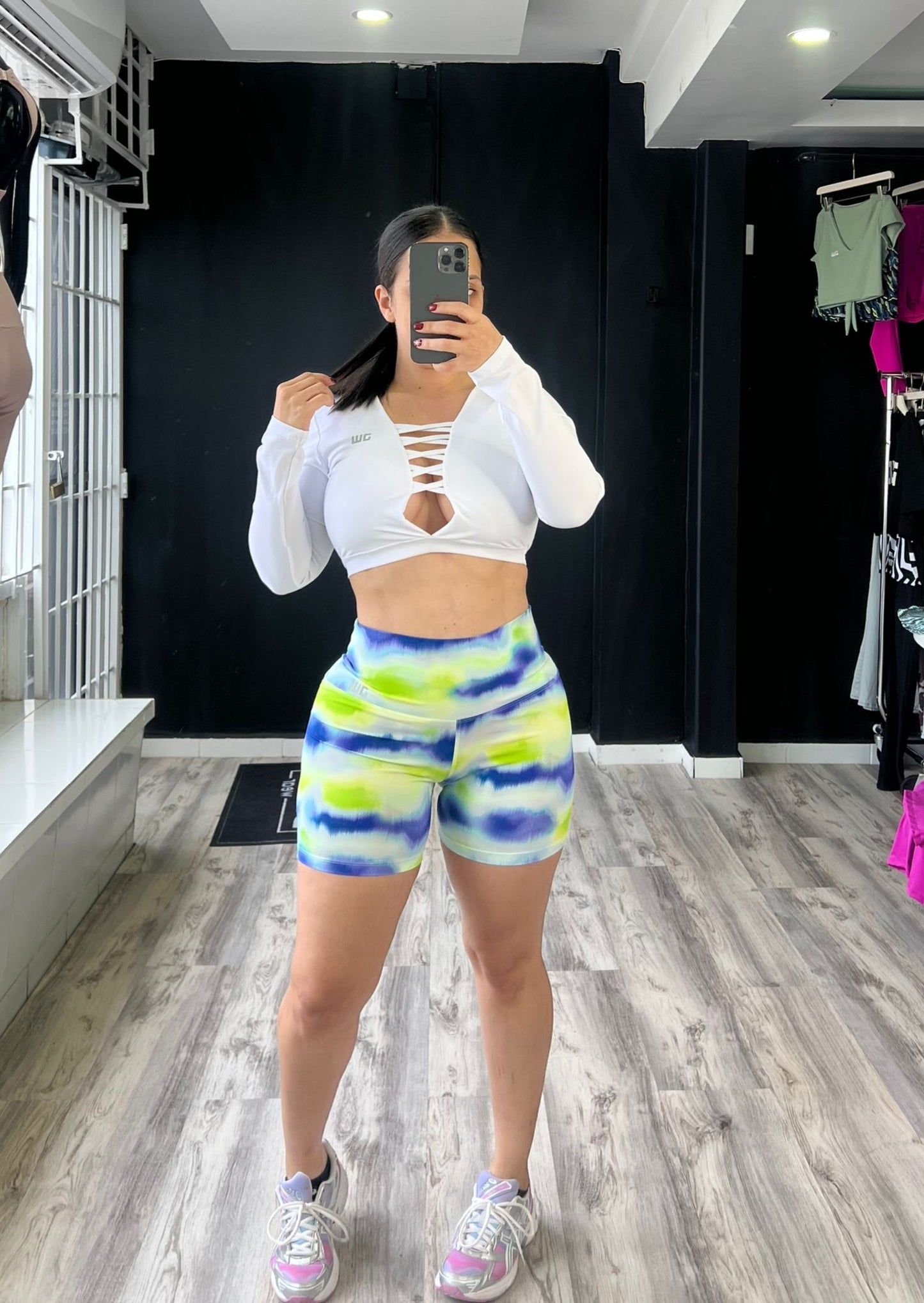 White Mix & Match short Set.