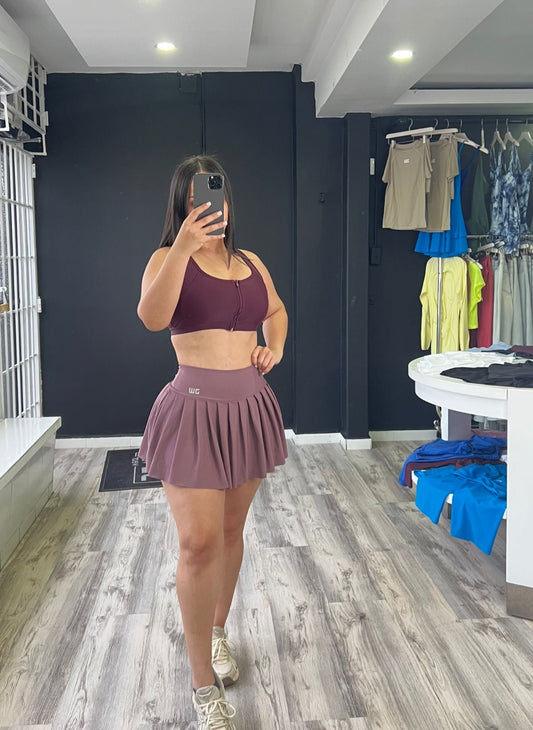 Wine Matching Skirt Set